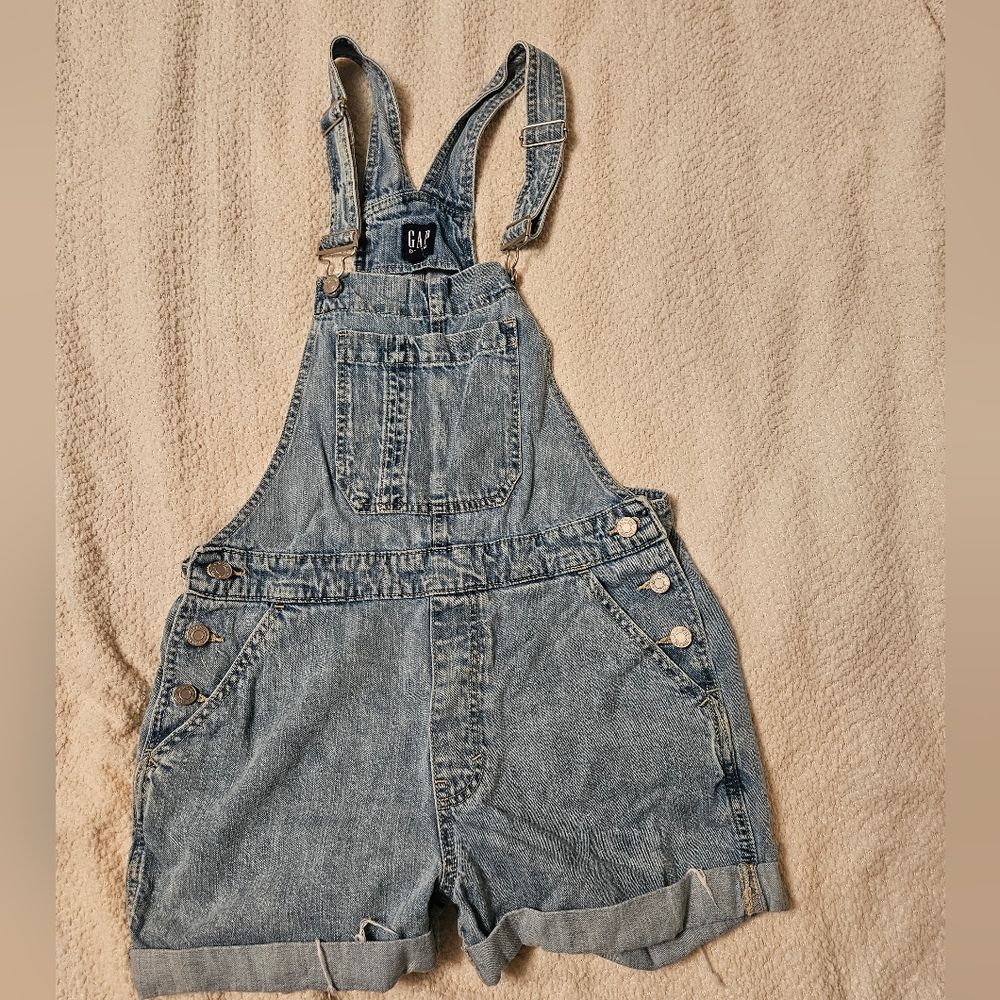 Light Wash Denim Overalls